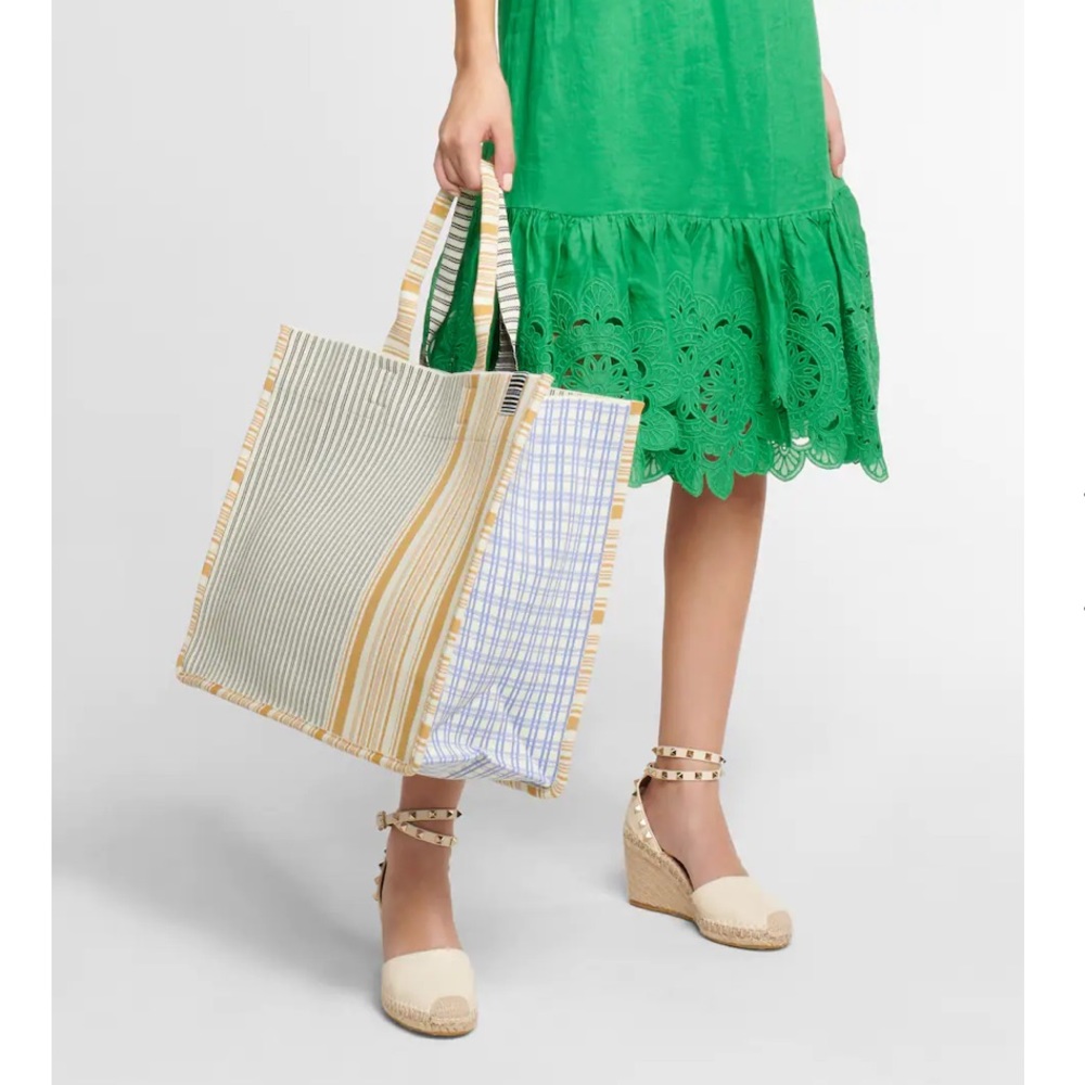 Zimmermann Striped Canvas Tote NWT - Picture 8 of 11